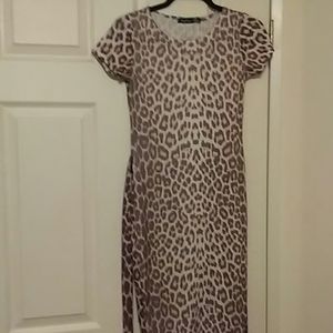 Long short sleeve dress
